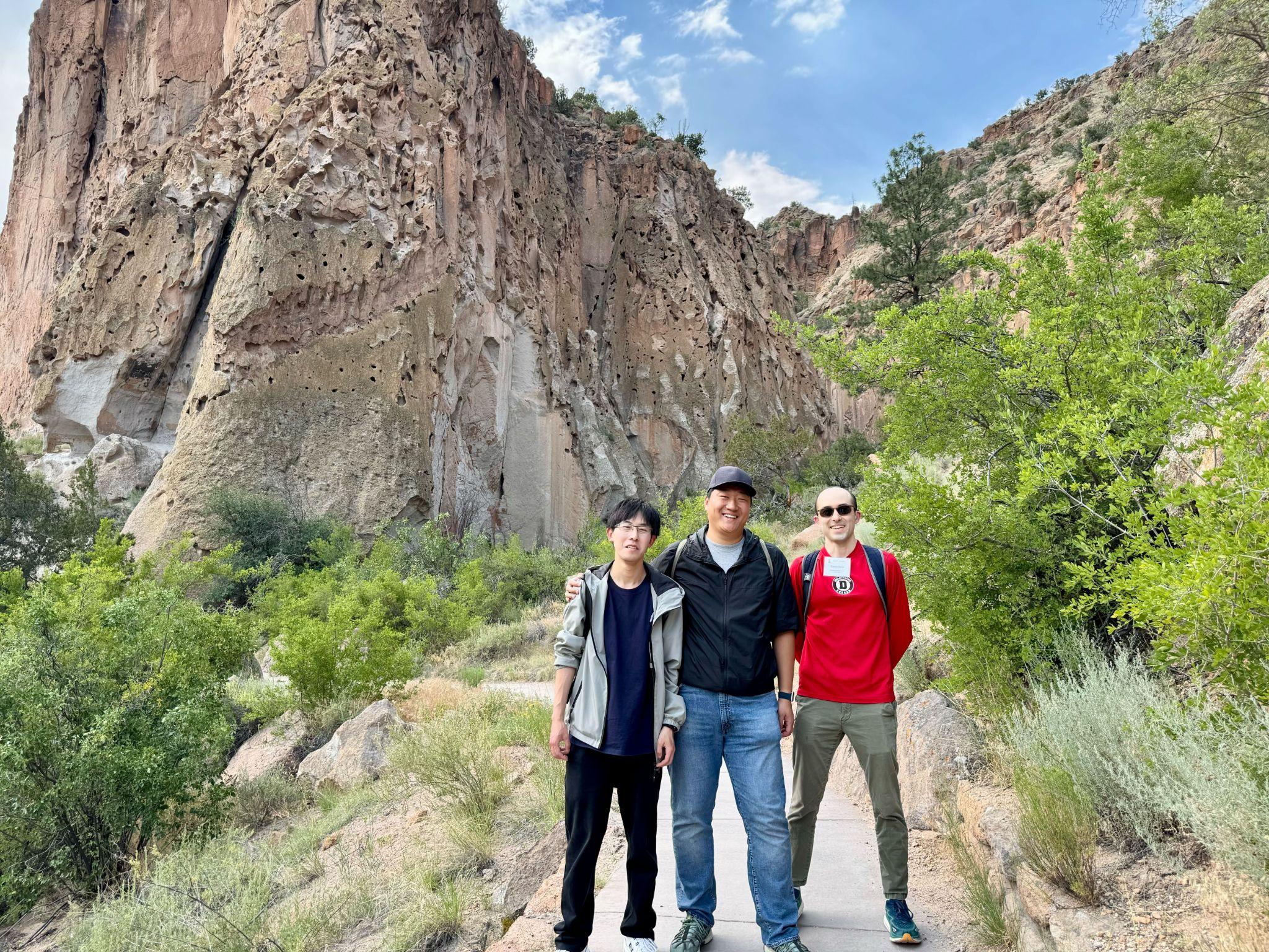 ISER 2025: Hiking event with Wenhao, Hanyang, and Daniel