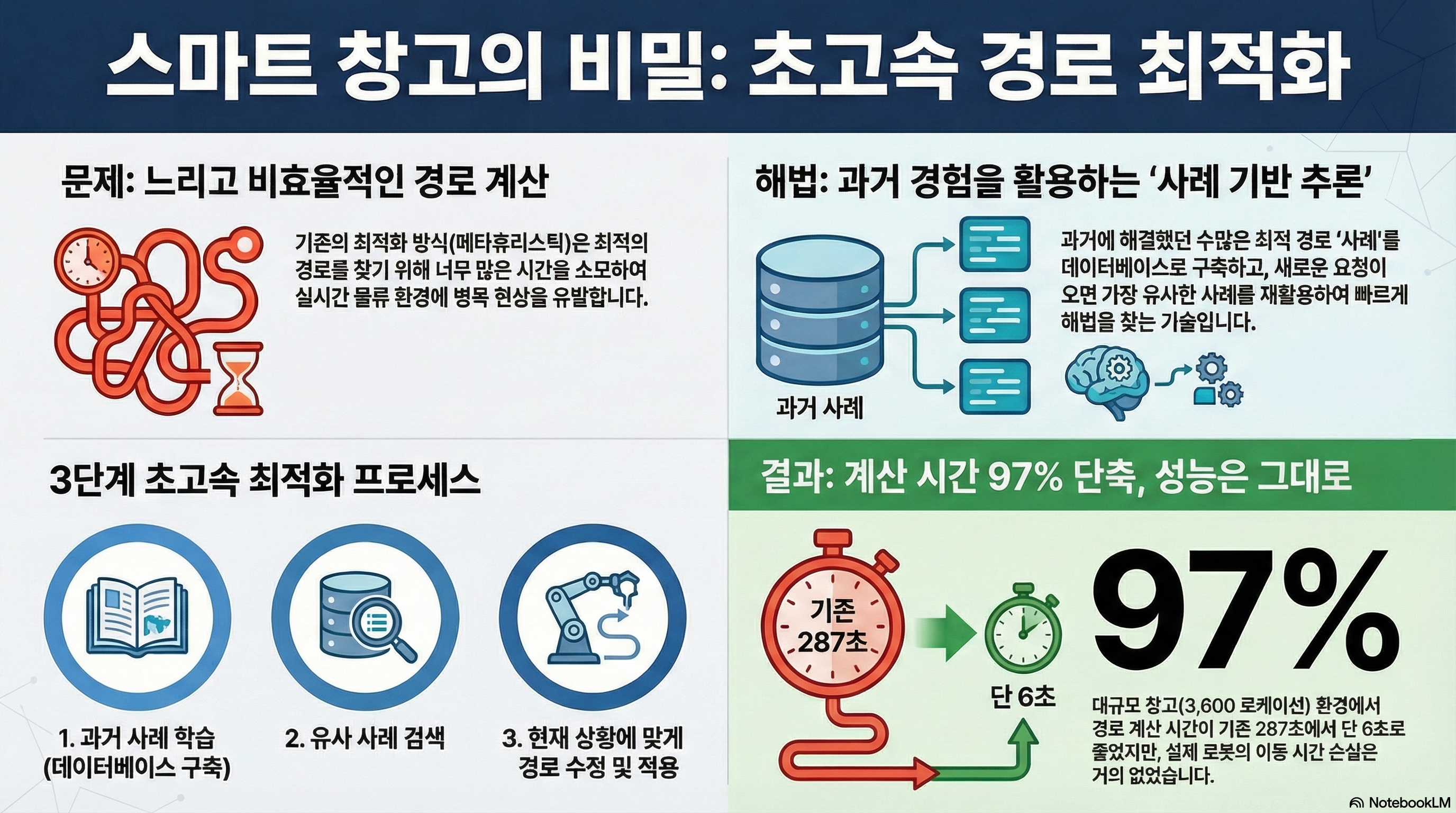 A case-based reasoning approach to fast optimization of travel routes for large-scale AS/RSs